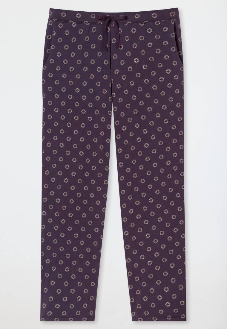 Schiesser Hose Lang Multicolor Gemustert - Mix+Relax