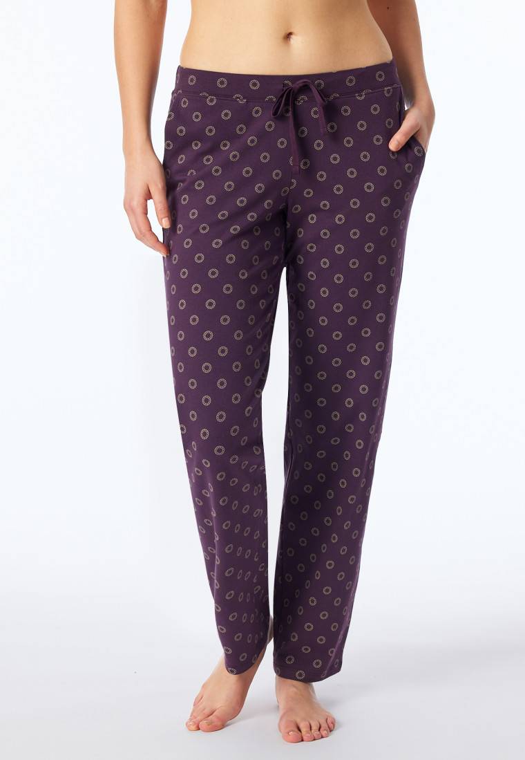 Schiesser Hose Lang Multicolor Gemustert - Mix+Relax