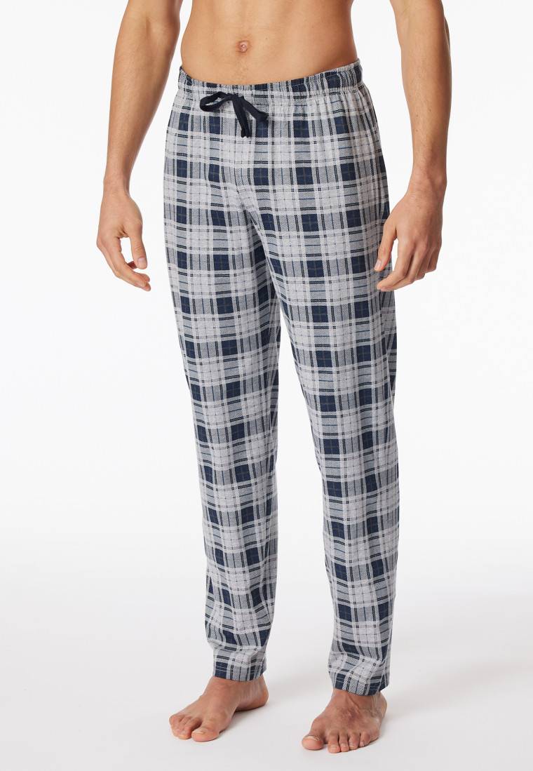 Schiesser Hose Lang Multicolor Kariert - Mix+Relax