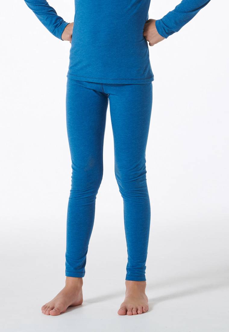 Schiesser Hose Lang Unisex Blau - Active