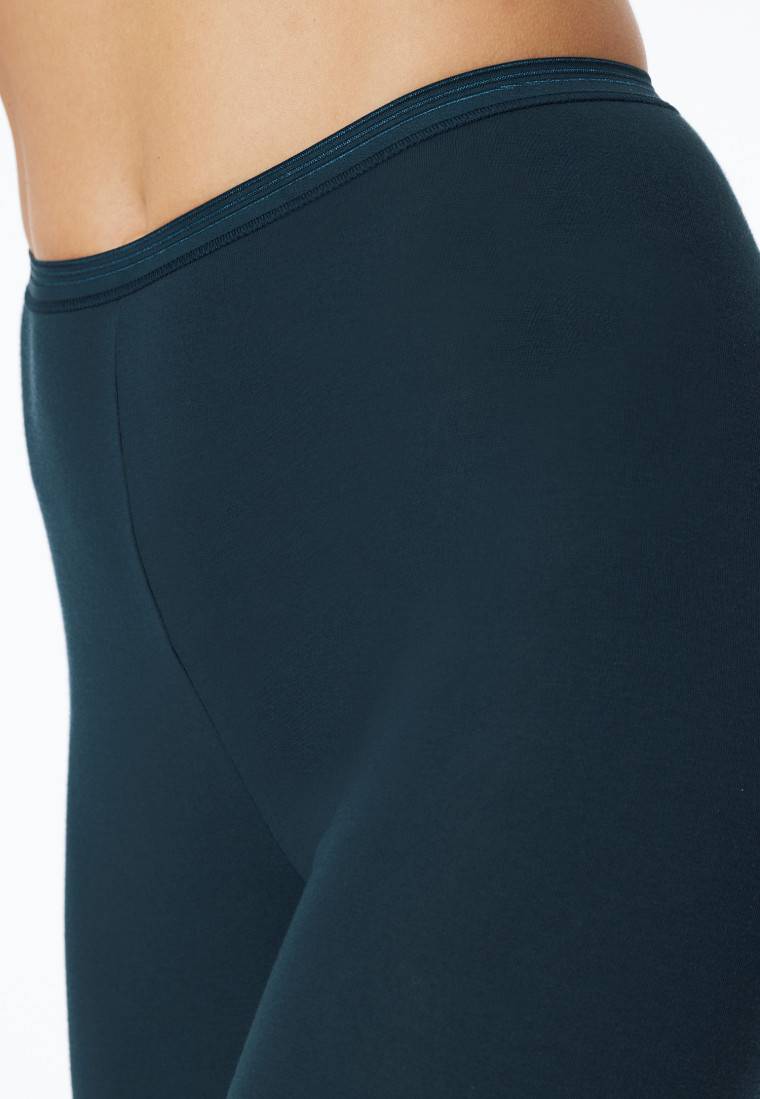 Schiesser Leggings Dunkelblau - Luxury