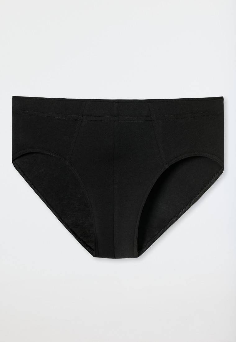 Schiesser Minislip Schwarz - Premium Cotton