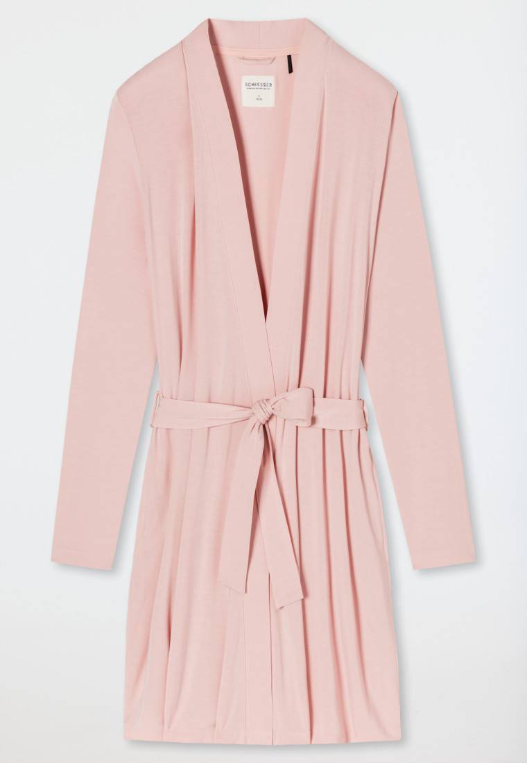 Schiesser Morgenmantel Modal Rosé- Essentials