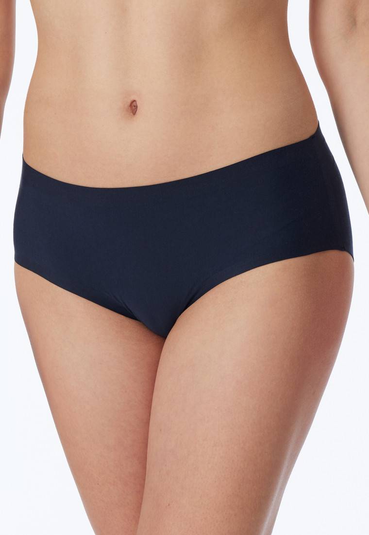Schiesser Panty Nahtlos Nachtblau - Invisible Cotton