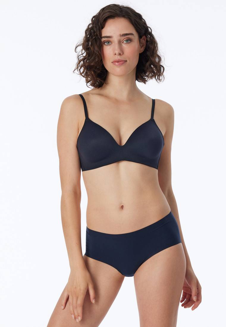 Schiesser Panty nahtlos nachtblau - Invisible Cotton