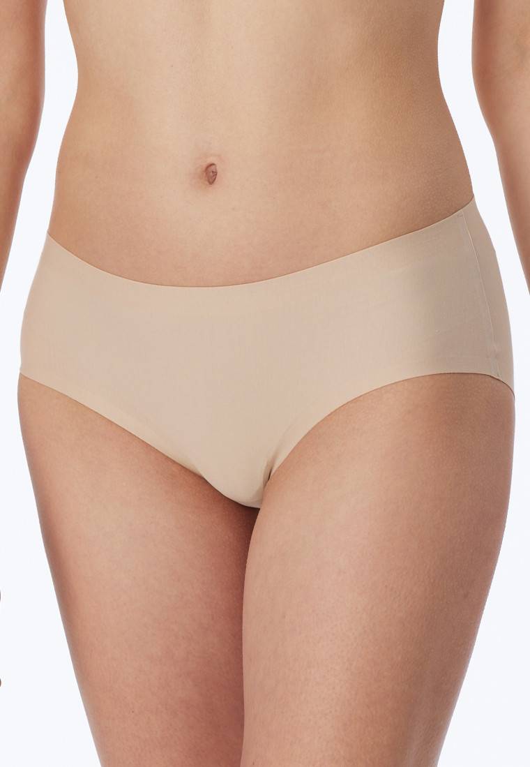 Schiesser Panty Nahtlos Sand - Invisible Cotton