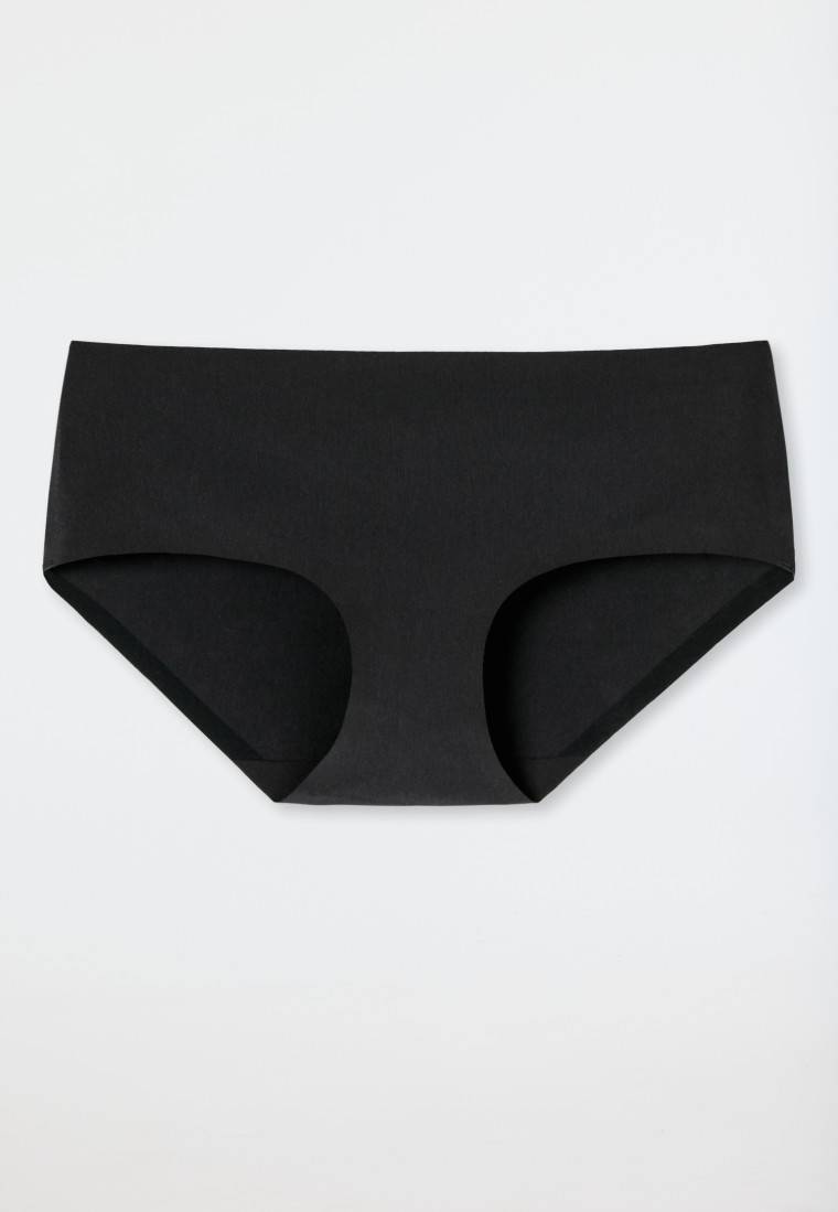 Schiesser Panty Nahtlos Schwarz - Invisible Cotton