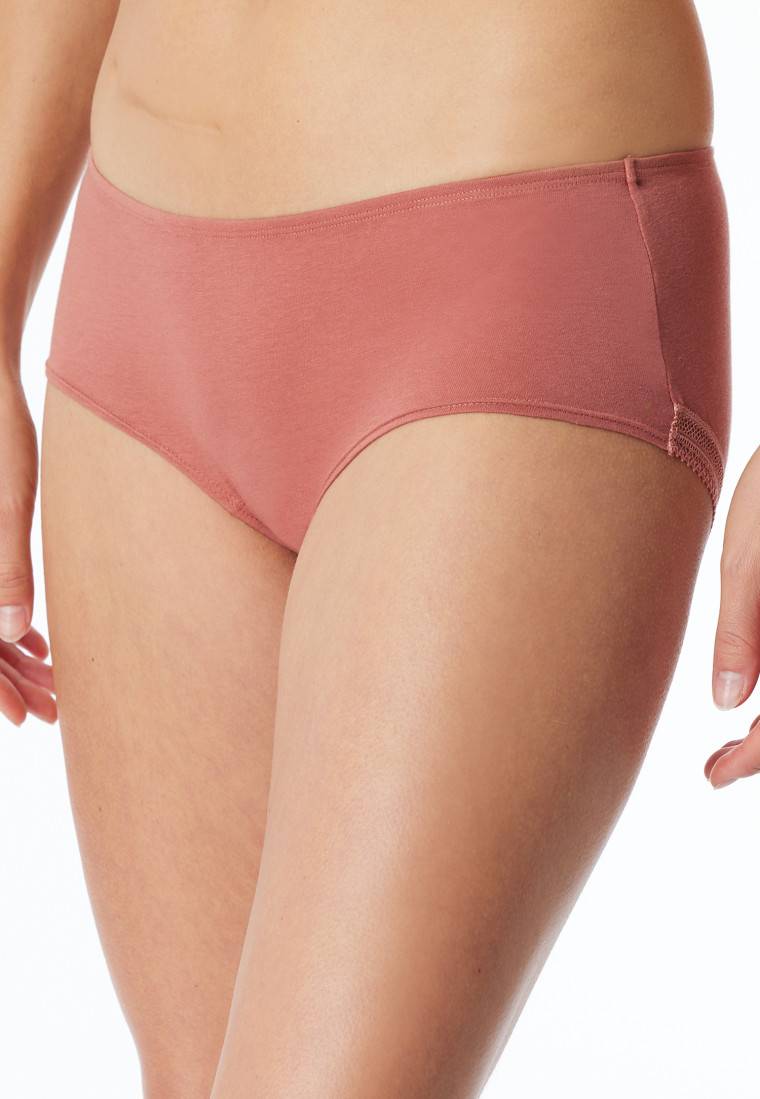 Schiesser Pantys 2er-Pack Beige/siena - Cotton Lace
