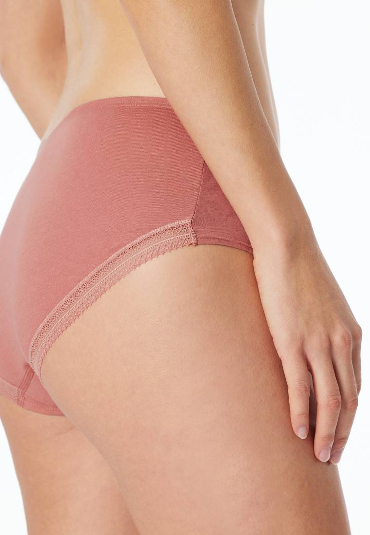 Schiesser Pantys 2er-Pack Beige/siena - Cotton Lace