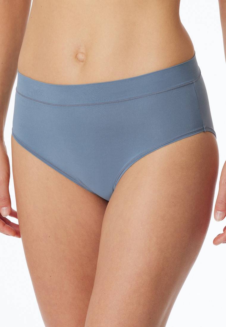 Schiesser Retro-Pants Blaugrau - Unique Micro