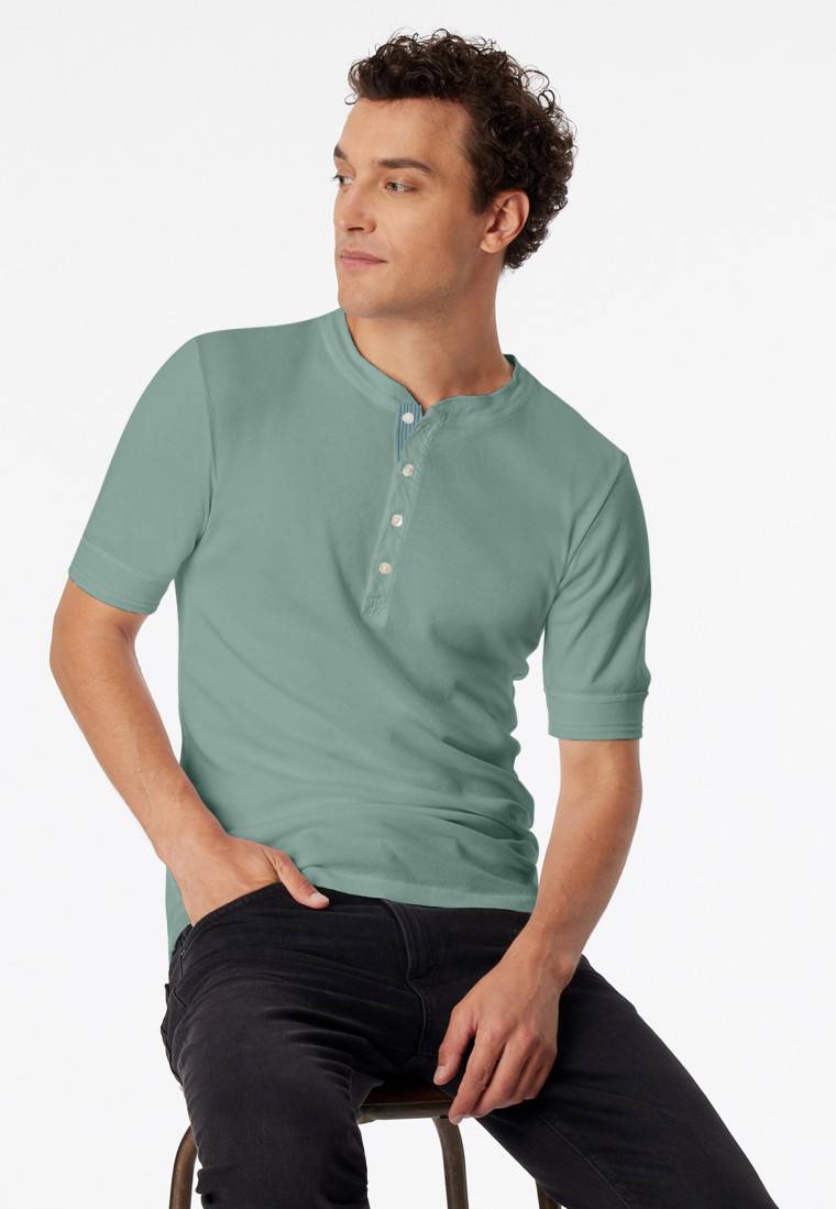 Schiesser Shirt kurzarm linde - Revival Karl-Heinz Schiesser Shirt kurzarm linde - Revival Karl-Heinz