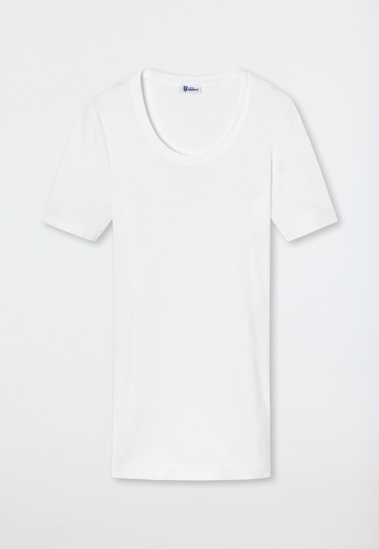 Schiesser Shirt Kurzarm Weiß - Revival Berta