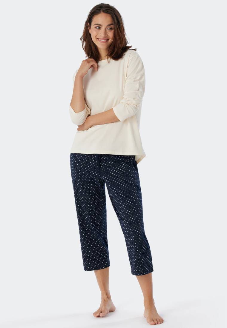 Schiesser Shirt langarm creme - Mix+Relax