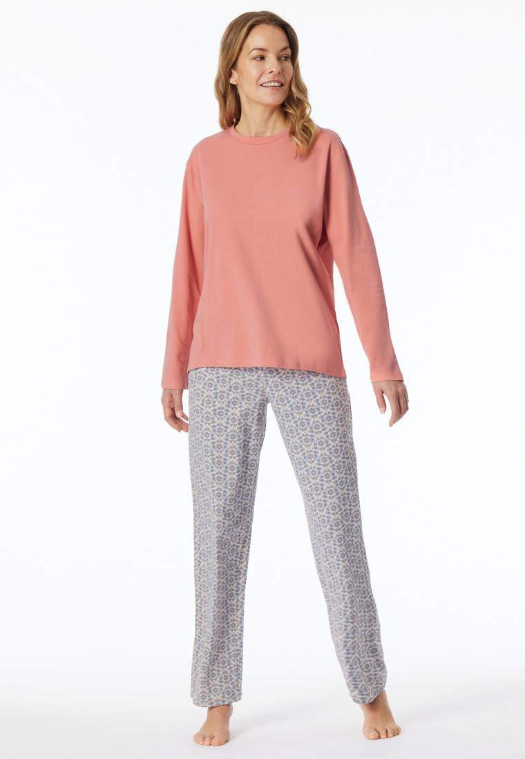 Schiesser Shirt langarm rundhals papaya - Mix+Relax Schiesser Shirt langarm rundhals papaya - Mix+Relax