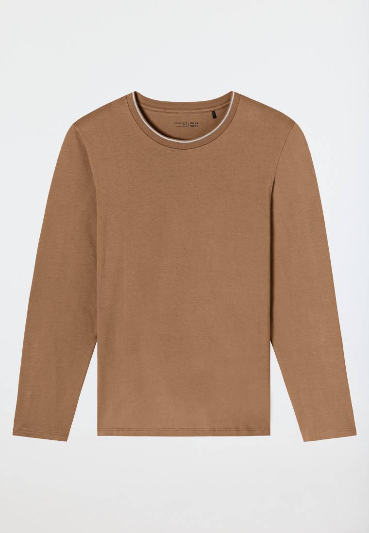 Schiesser Shirt Langarm Whisky - Mix+Relax