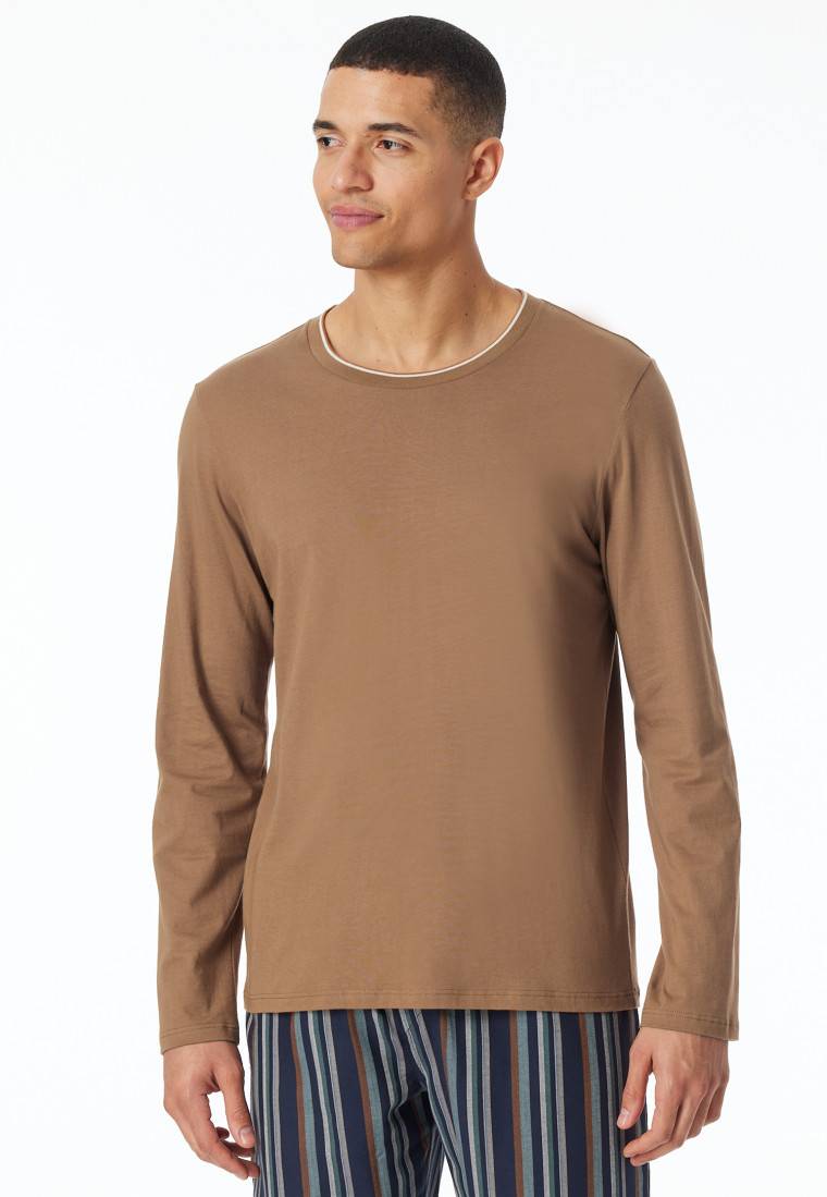 Schiesser Shirt Langarm Whisky - Mix+Relax