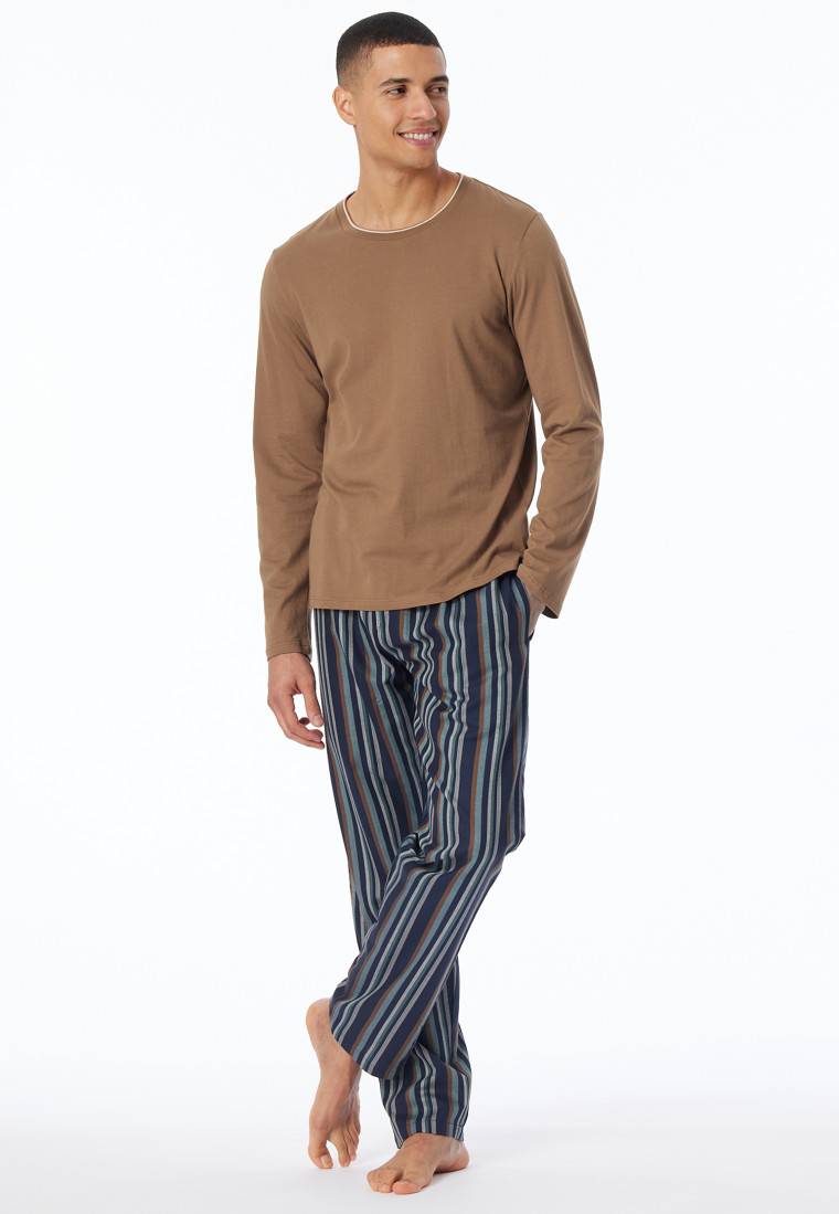 Schiesser Shirt langarm whisky - Mix+Relax