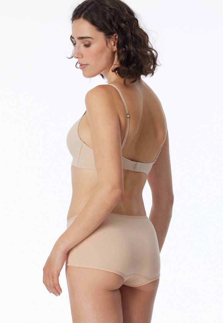 Schiesser Shorts 2er-Pack Organic Cotton Sand - 95/5