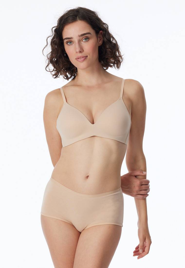 Schiesser Shorts 2er-Pack Organic Cotton sand - 95/5 Schiesser Shorts 2er-Pack Organic Cotton sand - 95/5