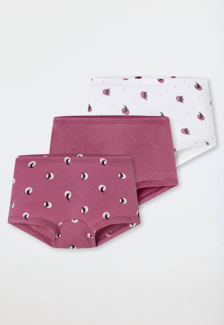 Schiesser Shorts 3er-Pack Monde Mehrfarbig - 95/5