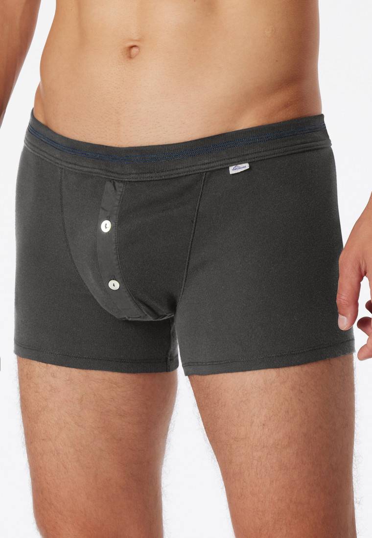 Schiesser Shorts Anthrazit - Revival Karl-Heinz