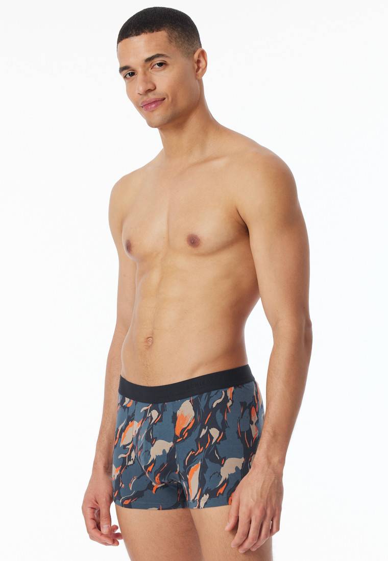 Schiesser Shorts atlantikblau gemustert - 95/5