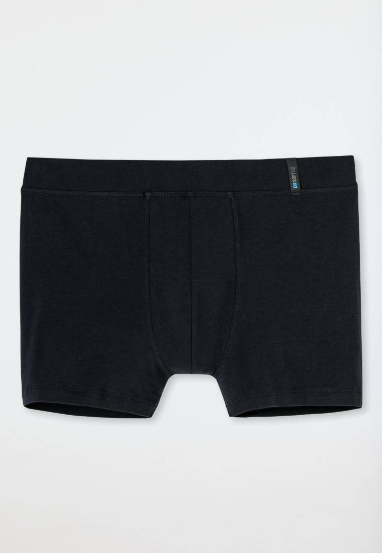 Schiesser Shorts Blauschwarz - Long Life Soft