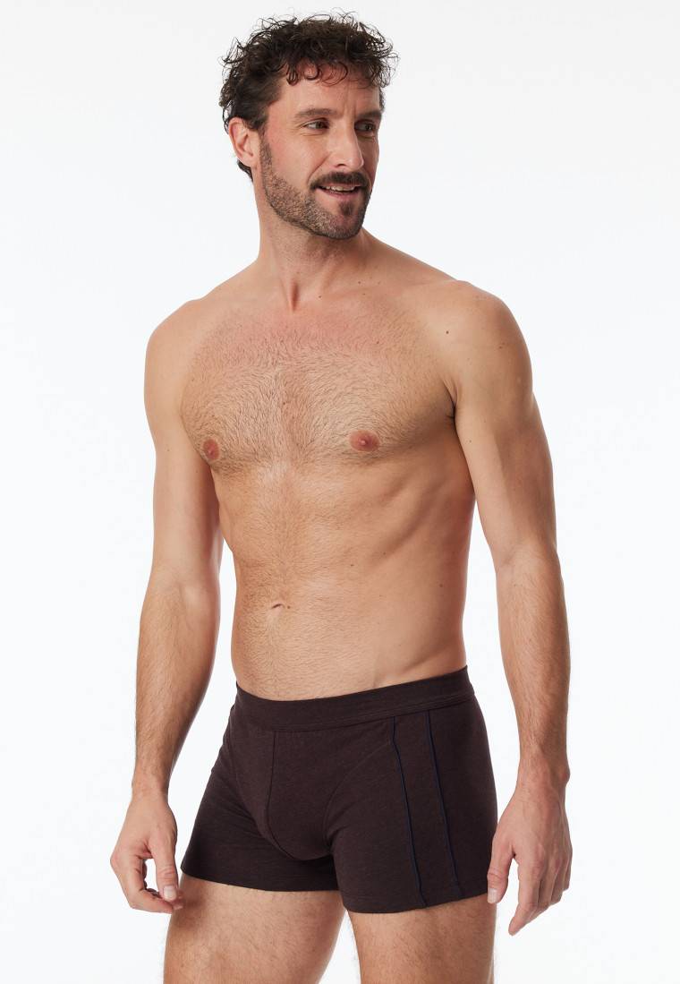 Schiesser Shorts braun-meliert - Comfort Fit
