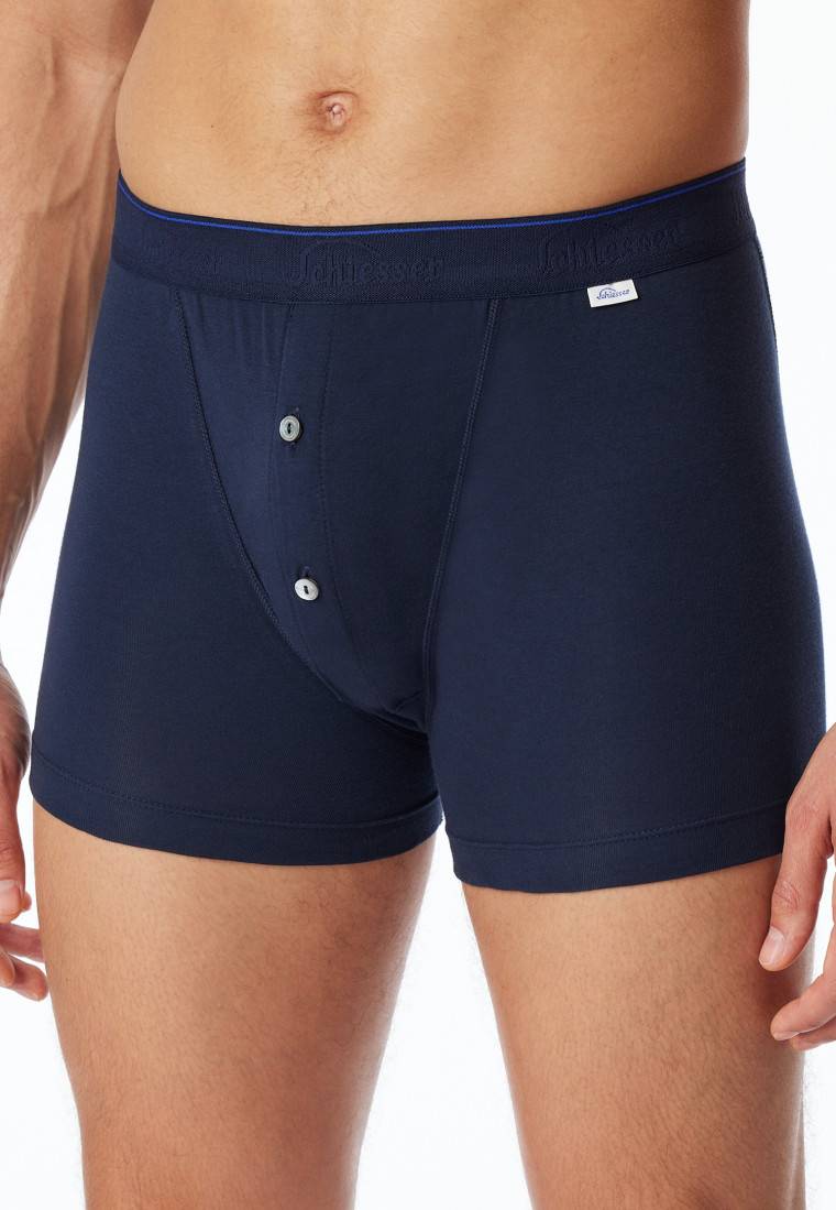 Schiesser Shorts Dunkelblau - Revival Ludwig
