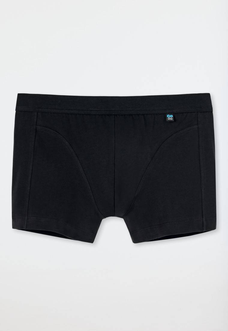 Schiesser Shorts Schwarz - Long Life Cotton