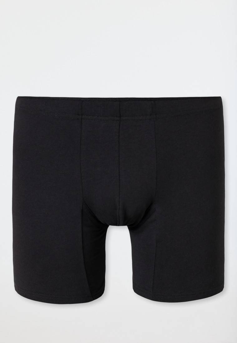 Schiesser Shorts Schwarz - Premium Cotton