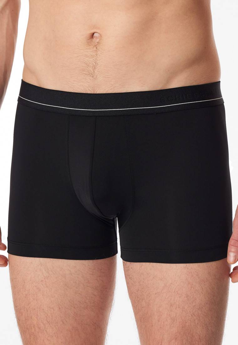 Schiesser Shorts Schwarz - Pure Micro
