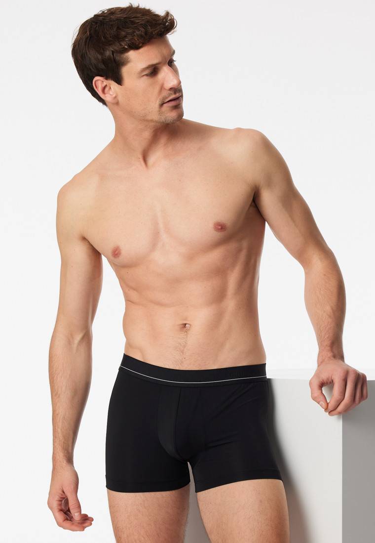 Schiesser Shorts schwarz - Pure Micro