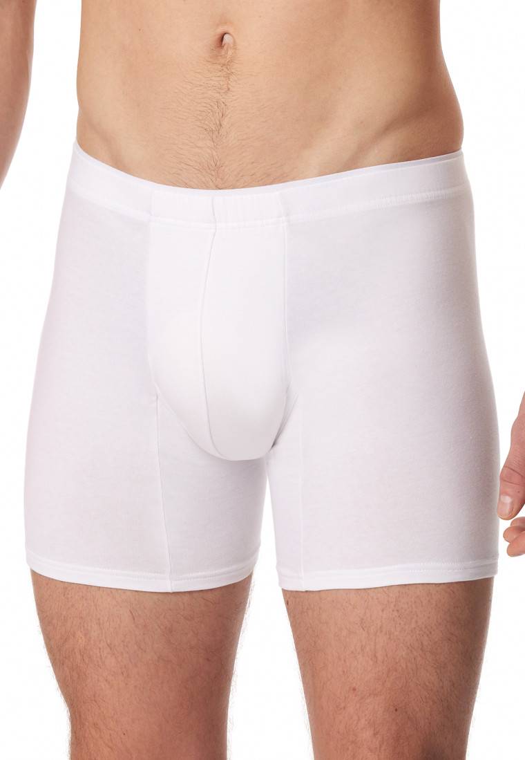 Schiesser Shorts Weiß - Premium Cotton