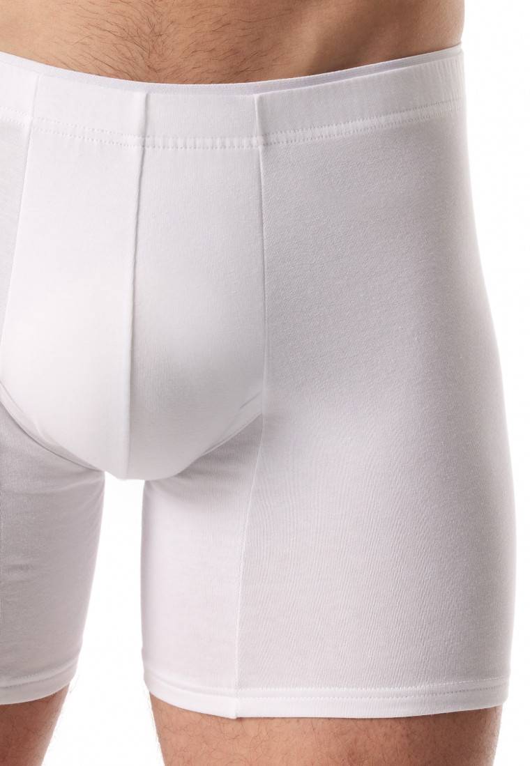 Schiesser Shorts Weiß - Premium Cotton