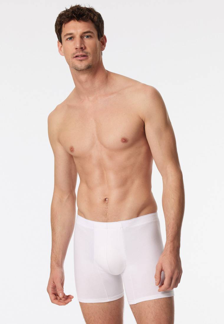 Schiesser Shorts weiß - Premium Cotton