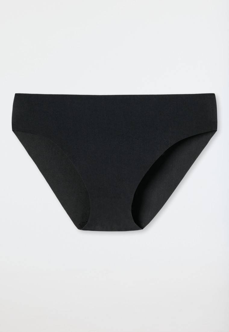 Schiesser Slip Seamless Schwarz - Invisible Light