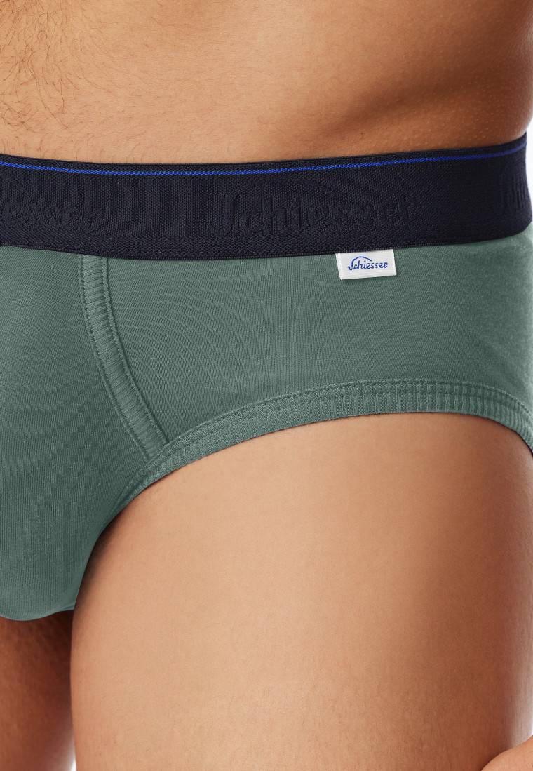 Schiesser Sportslip Grün - Revival Ludwig