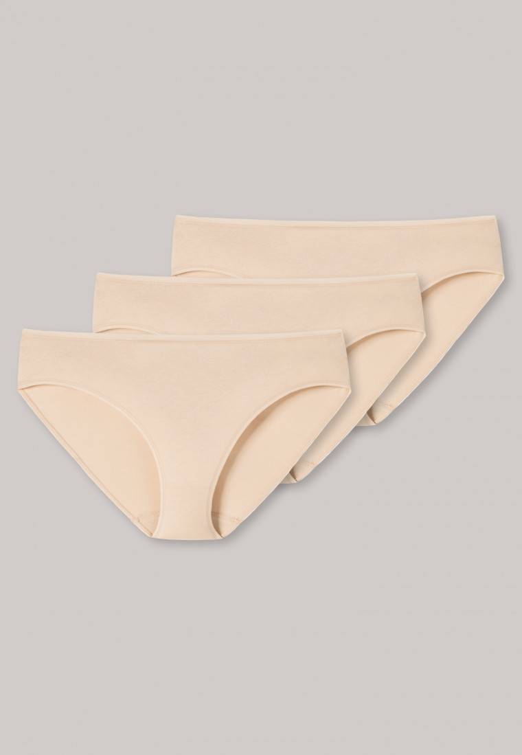 Schiesser Tai 3er-Pack Organic Cotton Sand - 95/5