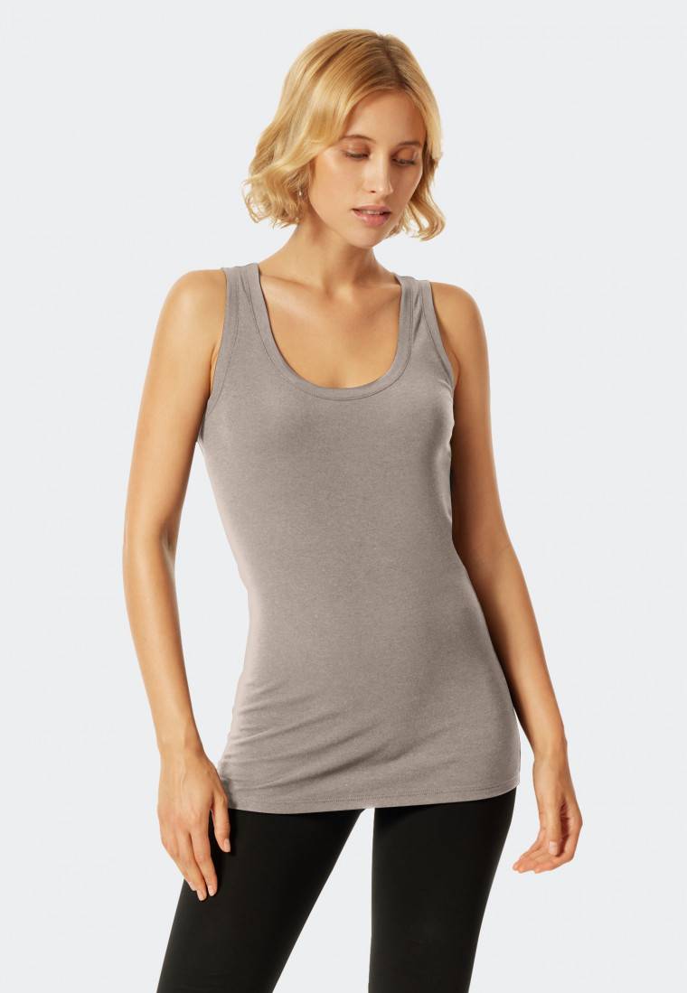 Schiesser Top Beige - Revival Martina