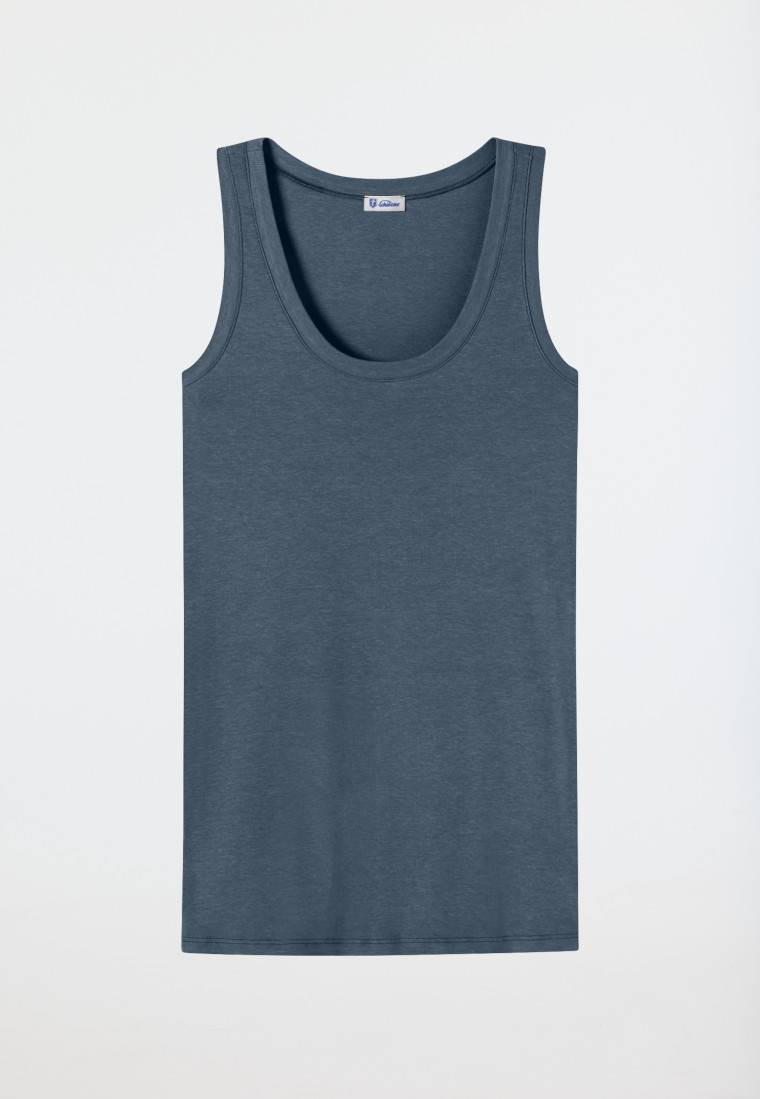 Schiesser Top Jeansblau - Revival Martina