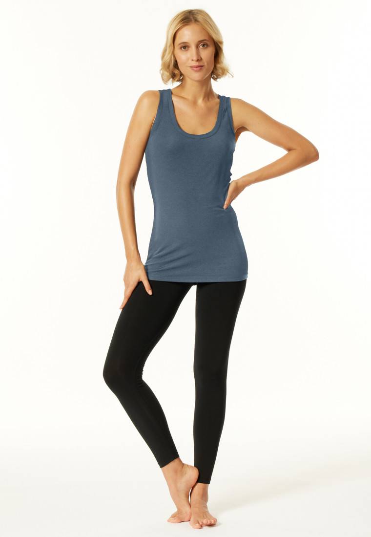 Schiesser Top jeansblau - Revival Martina