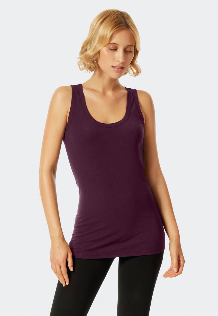 Schiesser Top Pflaume - Revival Martina