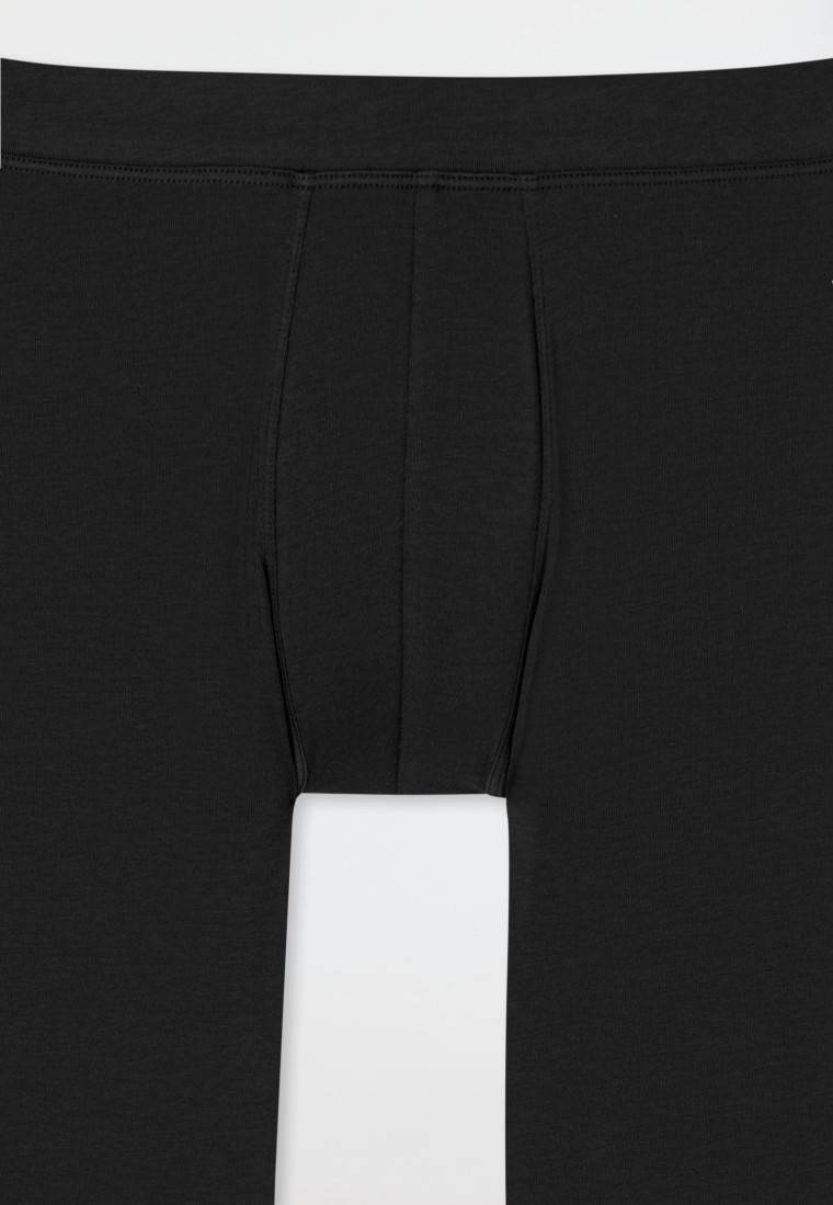 Schiesser Unterhose Lang Schwarz - Fresh Vibe