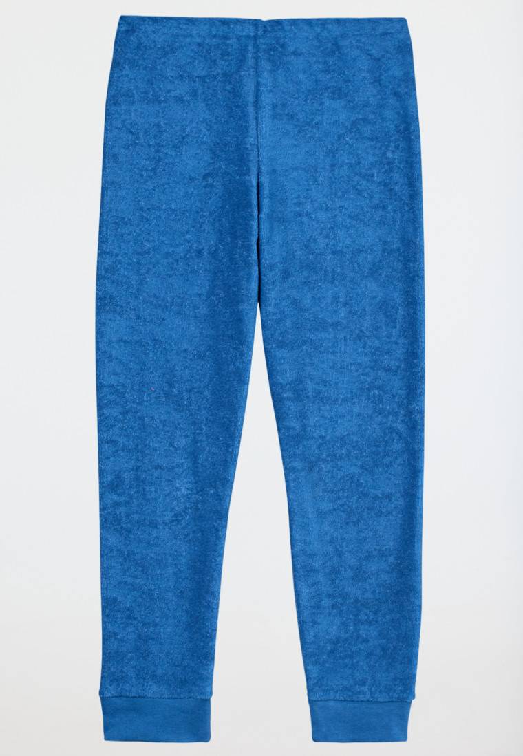 Schiesser Schlafanzug Lang Bündchen Drachen Blau - Boys World