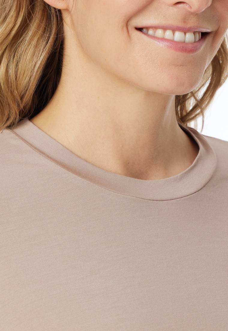 Schiesser Schlafanzug Lang Natur Bedruckt - Selected! Premium