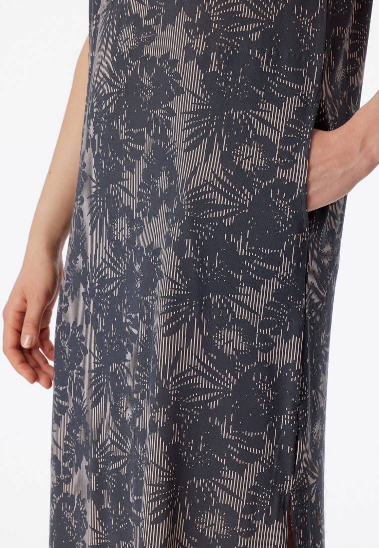 Schiesser Sleepshirt Kurzarm V-Ausschnitt Multicolor - Selected! Premium Inspiration