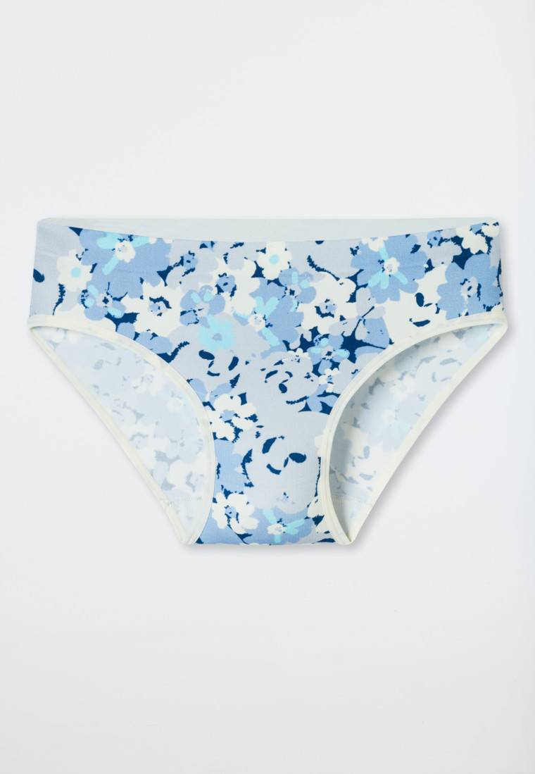 Schiesser Slips 2er-Pack Dunkelblau/ Gemustert - Seamless