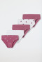 Schiesser Slips 5er-Pack Organic Cotton Softbund Monde Sterne mehrfarbig - 95/5
