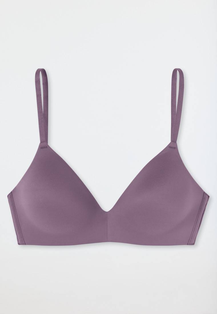 Schiesser Soft-BH Gepadded Ohne Bügel Malve - Invisible Soft